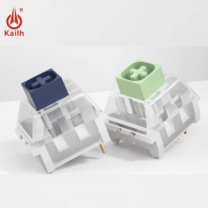 Gaming Keyboard No Rgb - Kailh Box Jade Navy Keyboard Switch