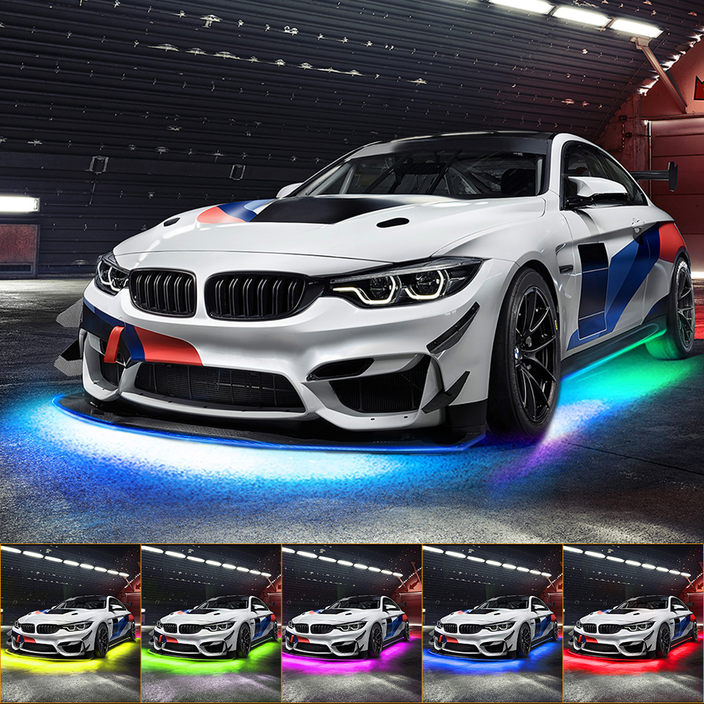 Neon LED RGB Car Underglow Bot - Rgb Underglow Strip 评论和价格