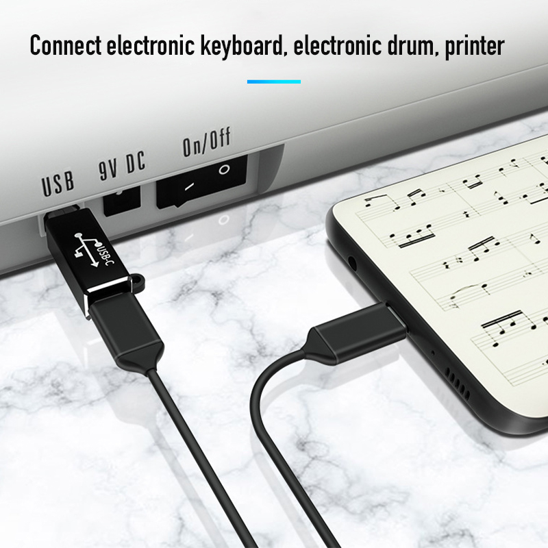 Type C USB Female to USB-B Mal - Gaming Keyboard Type C 评论和价格