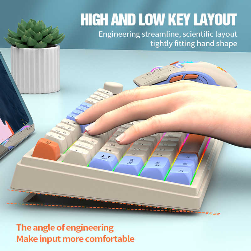 Dual-Mode 2.4G Bluetooth Wirel - Gaming Keyboard Bluetooth 评论和价格