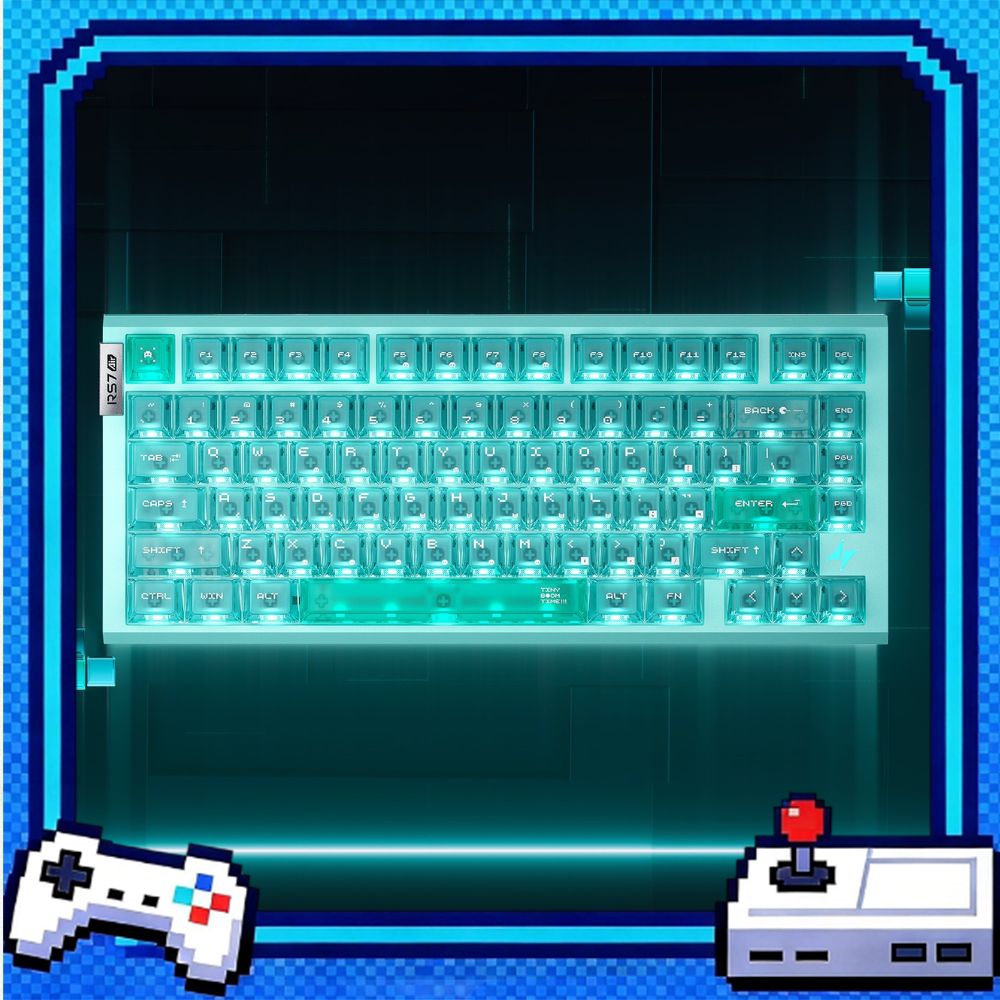 ATK RS7 Air Cyber Magnetic Swi - Gaming Keyboard Hall Effect Switches 评论和价格