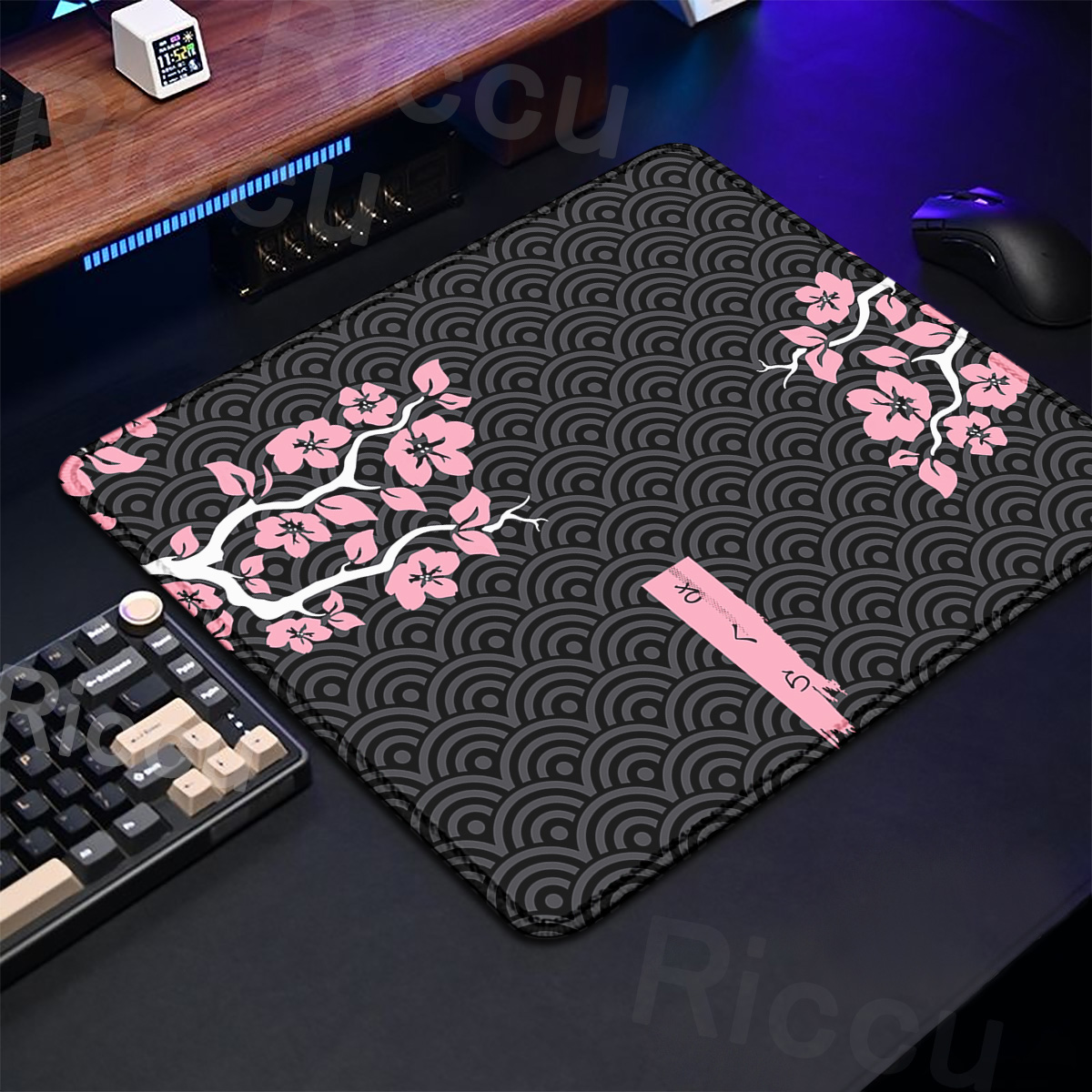 Purple Sakura Table Pad Gaming - Gaming Keyboard Brand 评论和价格