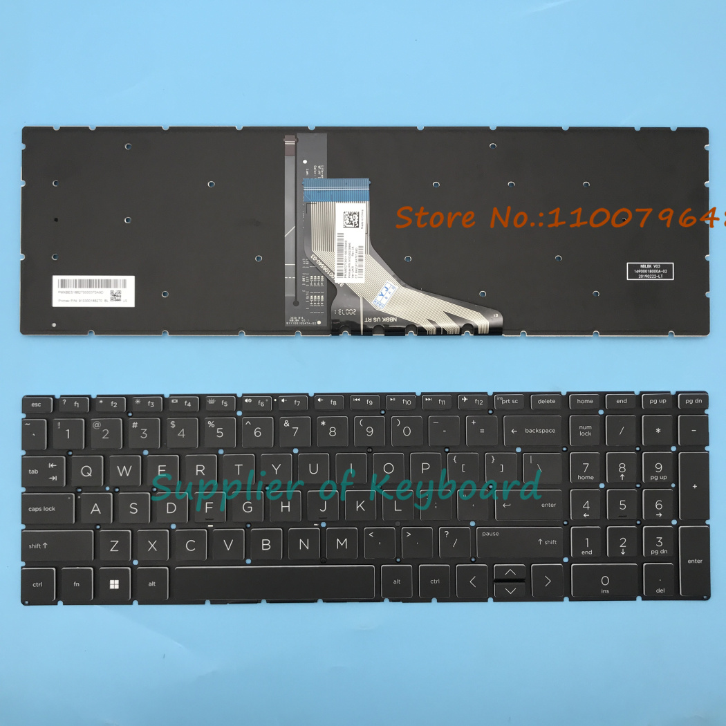 English/Russian/UK/Spanish/Cze - Gaming Keyboard Hp 评论和价格