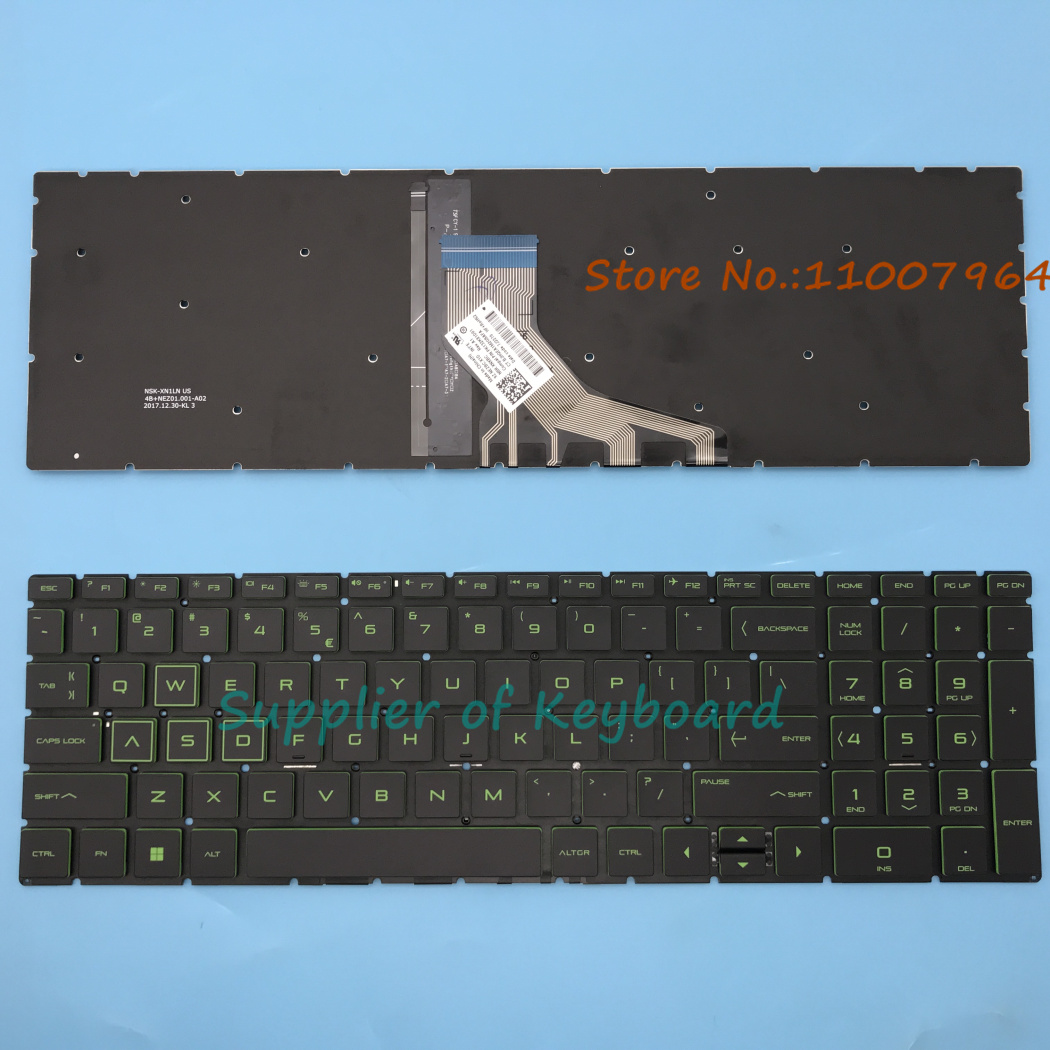 English/Russian/UK/Spanish/Cze - Gaming Keyboard Hp 评论和价格
