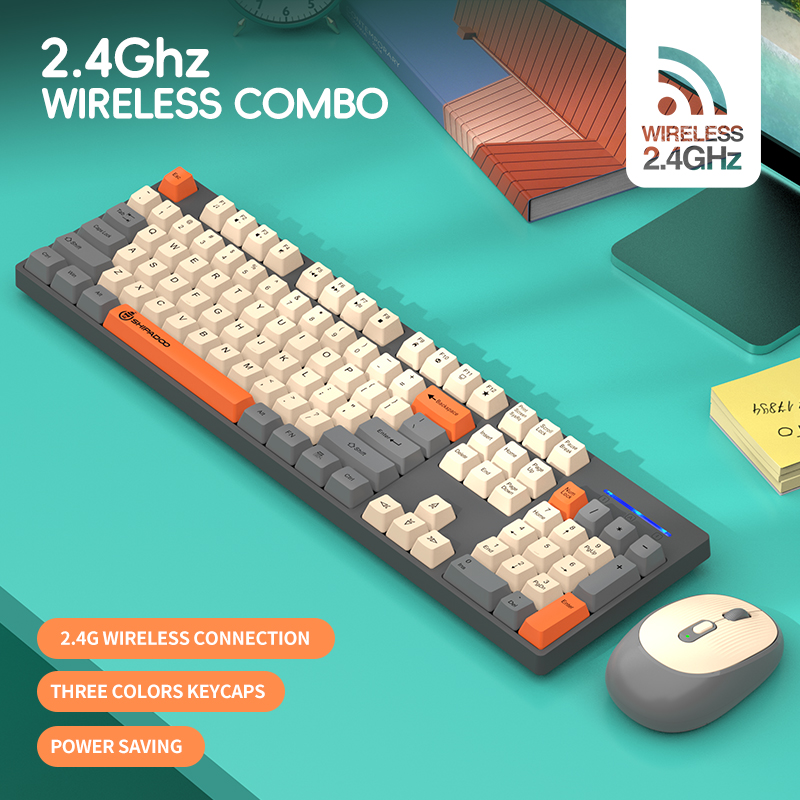 2.4G Wireless Office Keyboard  - Gaming Keyboard Mouse Wireless 评论和价格