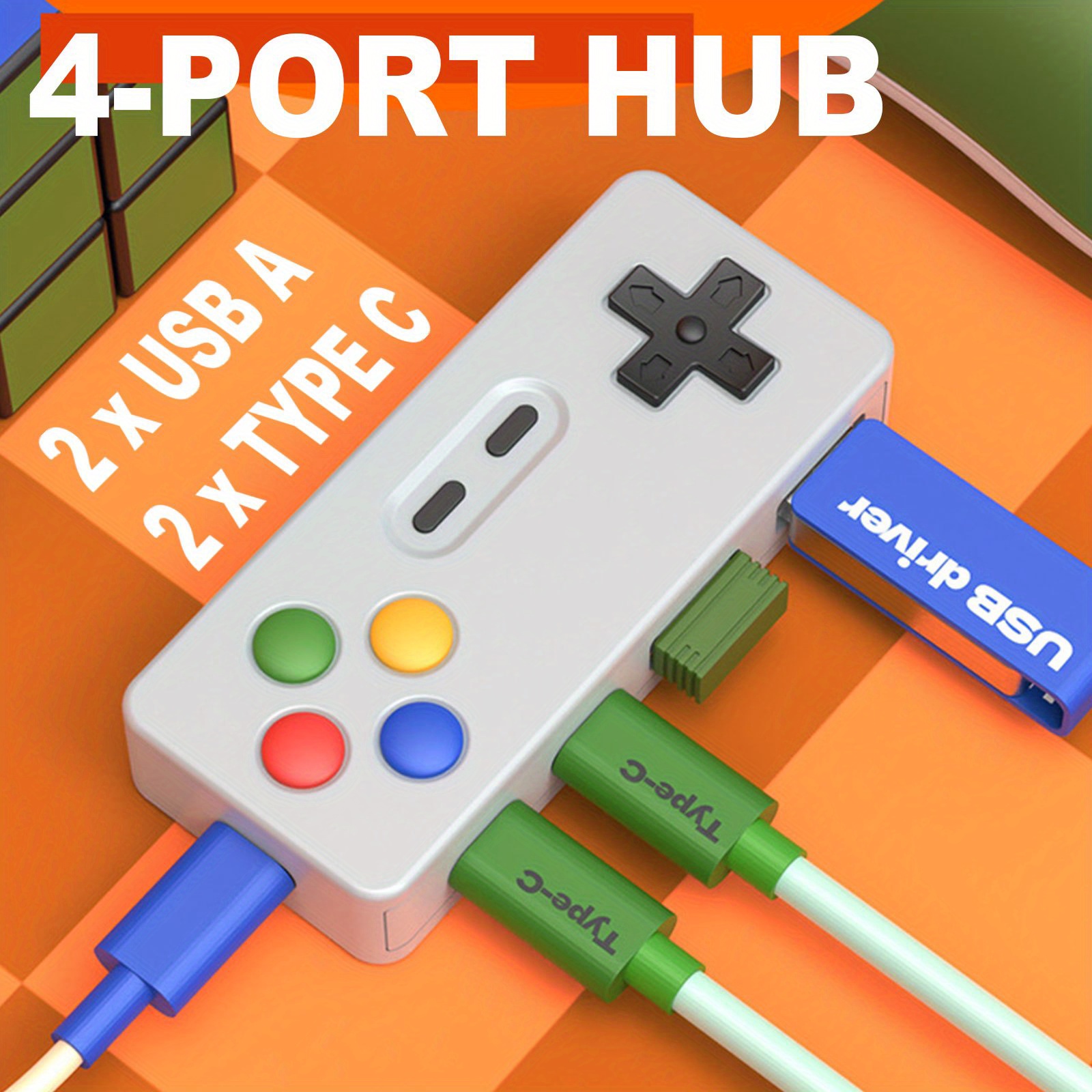 1PC Cartoon USB C Extension Ad - Gaming Keyboard Type C 评论和价格