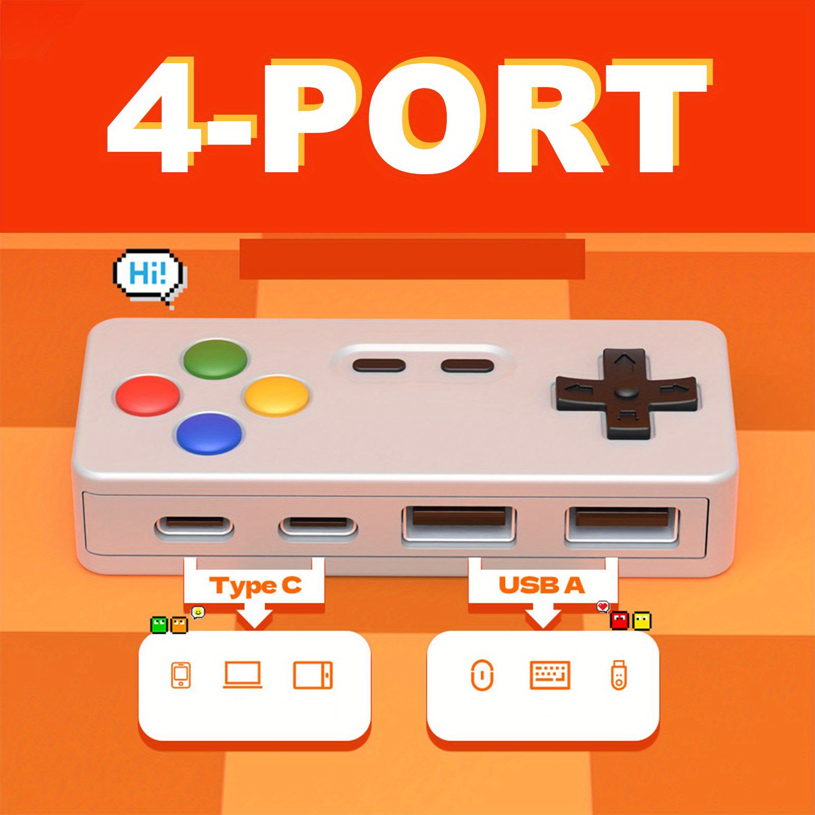 1PC Cartoon USB C Extension Ad - Gaming Keyboard Type C 评论和价格