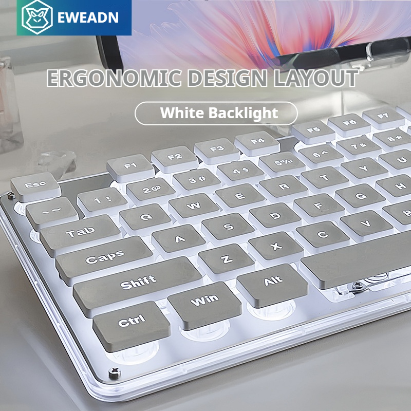 EWEADN V3 wireless Silent Offi - Gaming Keyboard Bluetooth 评论和价格