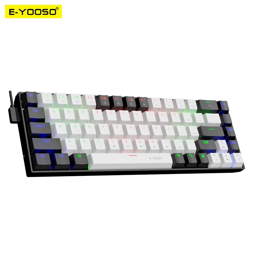 E-YOOSO Z686 USB Mini Slim Mec - Gaming Keyboard E Yooso 评论和价格