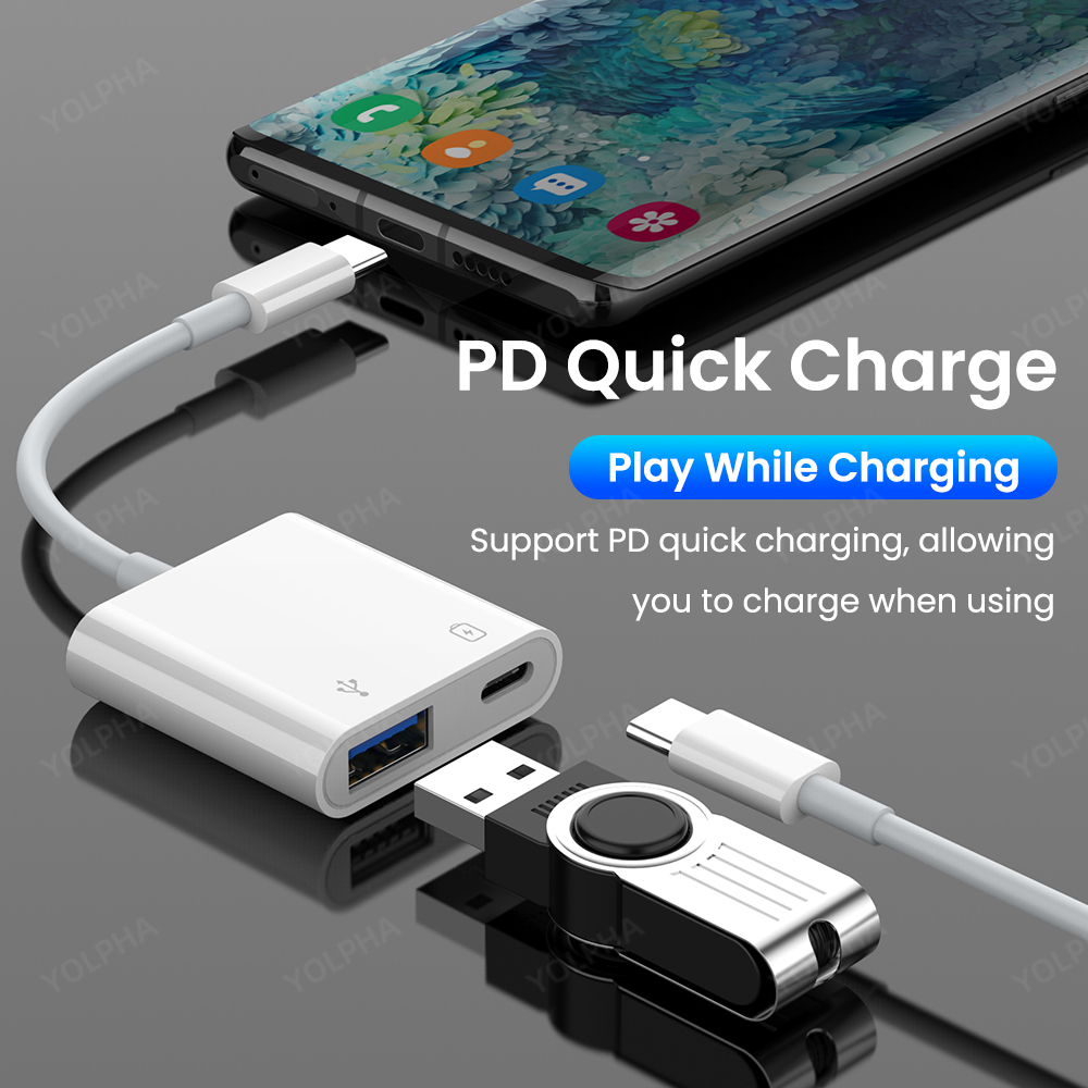 Type C To USB OTG Converter Ad - Gaming Keyboard Type C 评论和价格