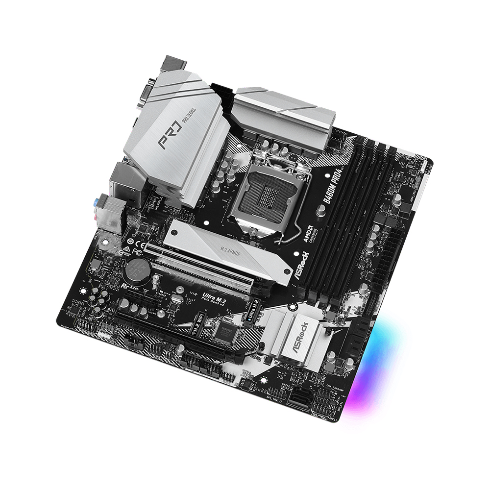 ASRock B460M PRO4 Motherboard  - Intel Cpu Core I9 评论和价格