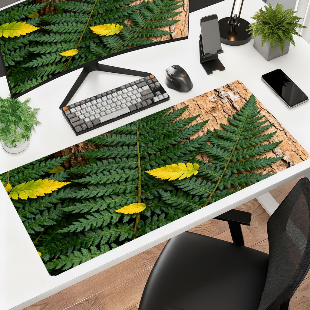 Brand Leaf Design Mouse Pad Ir - Gaming Keyboard Brand 评论和价格