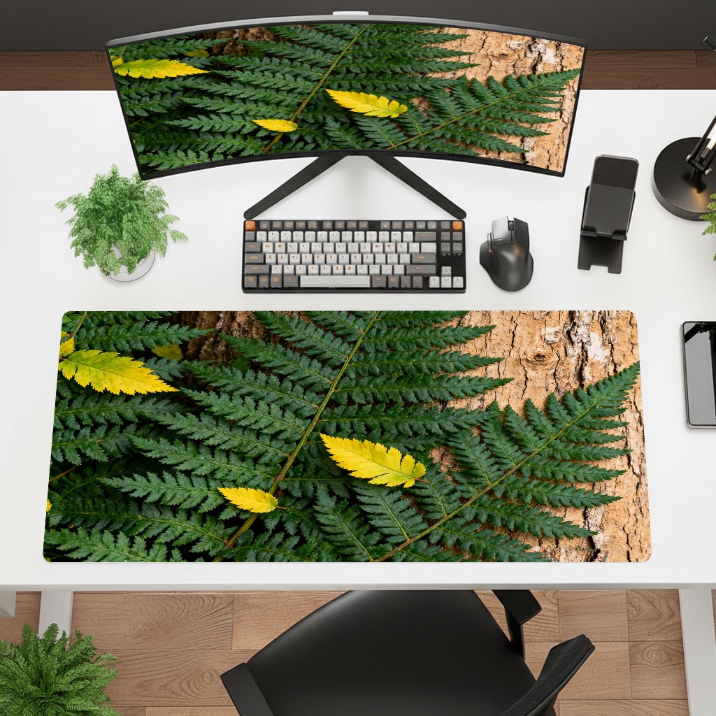 Brand Leaf Design Mouse Pad Ir - Gaming Keyboard Brand 评论和价格