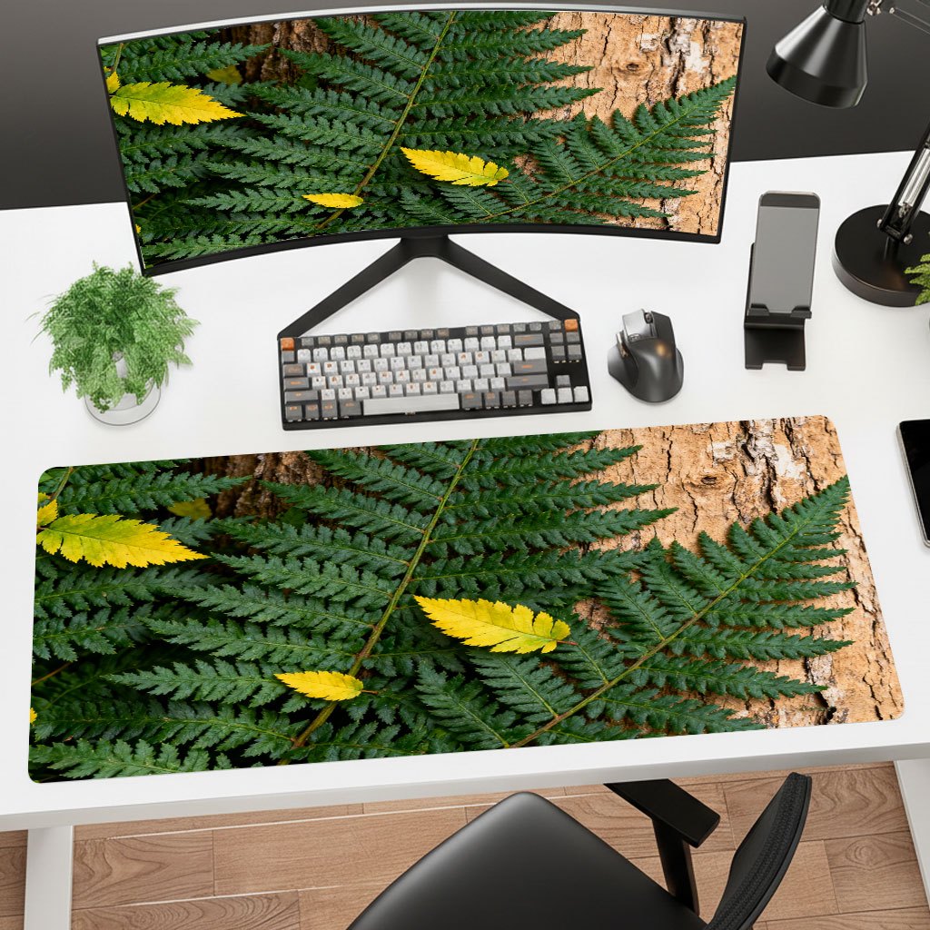 Brand Leaf Design Mouse Pad Ir - Gaming Keyboard Brand 评论和价格