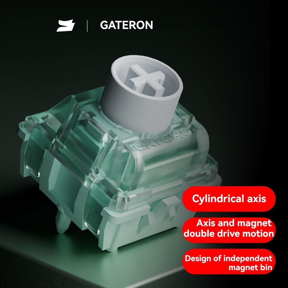 GATERON Magnetic Jade Ultra Sw - Gaming Keyboard Hall Effect Switches 评论和价格