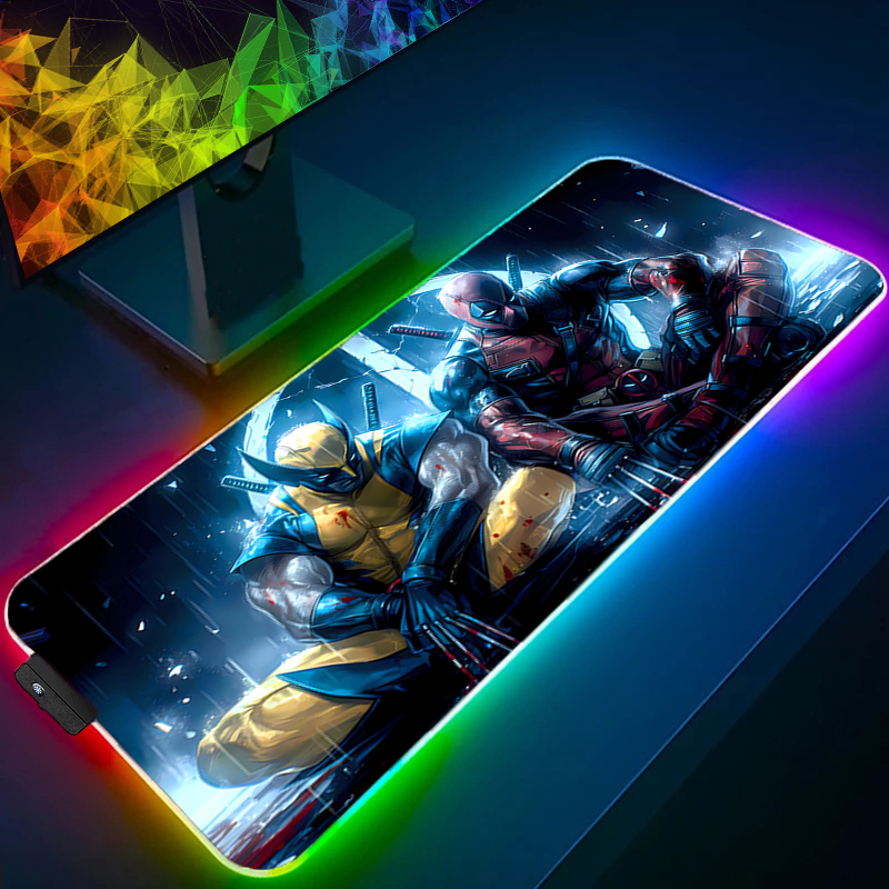 LED Mouse Pad Gaming Backlight - Gaming Keyboard No Rgb 评论和价格