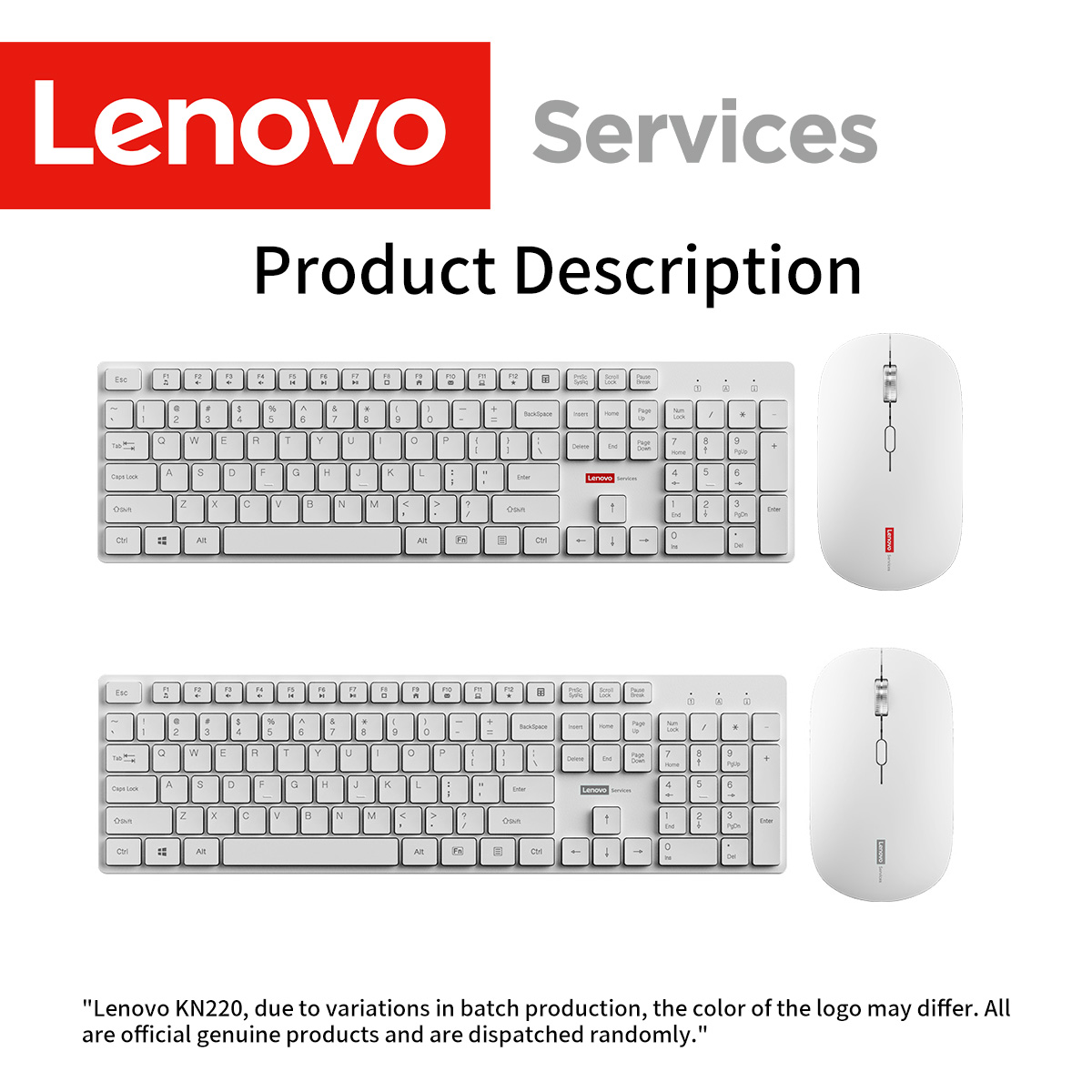 Lenovo KN220 Silent 2.4G Wirel - Gaming Keyboard Mouse Wireless 评论和价格