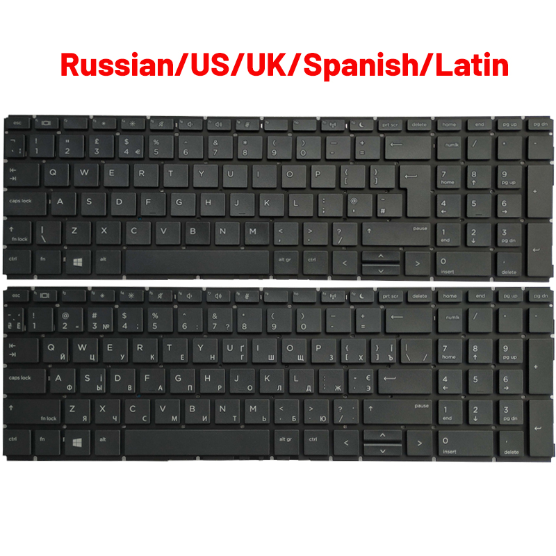 NEW Russian/US/UK/Spanish/Lati - Gaming Keyboard Hp 评论和价格
