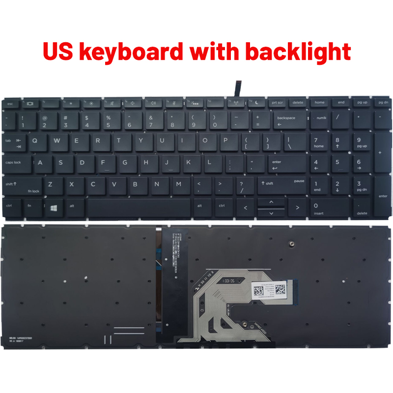 NEW Russian/US/UK/Spanish/Lati - Gaming Keyboard Hp 评论和价格