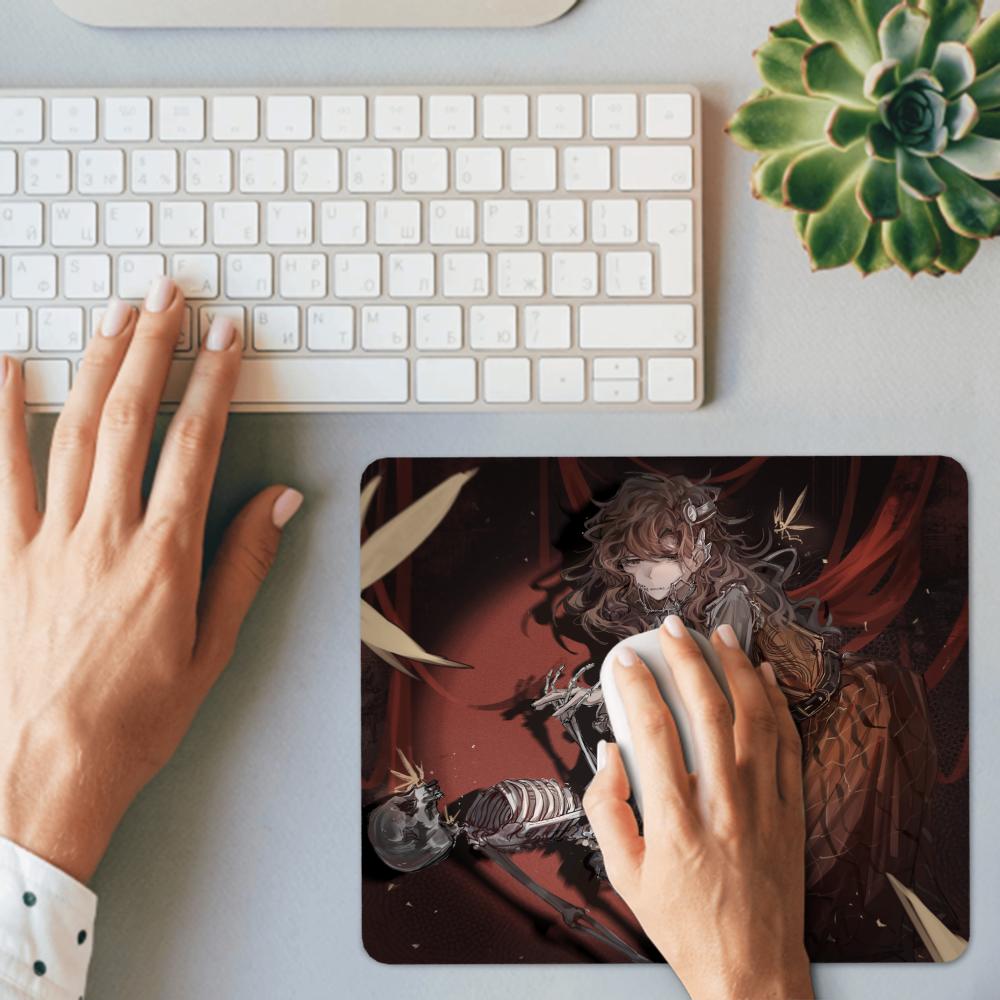 Dark Gothic Girl Skeleton Spid - Gaming Keyboard Mouse Wireless 评论和价格