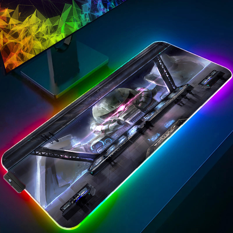 RGB Mouse Pad Gamer Notebook M - Gaming Keyboard And Mouse Mobile 评论和价格