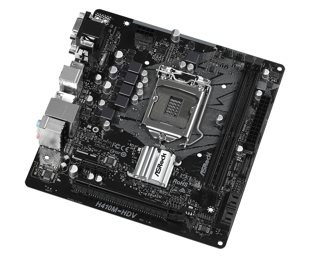 ASROCK H410M-HDV Motherboard I - Intel Cpu Core I9 评论和价格