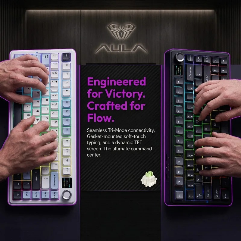 AULA F75 Max Mechanical Keyboa - Gasket Mount Kit 评论和价格