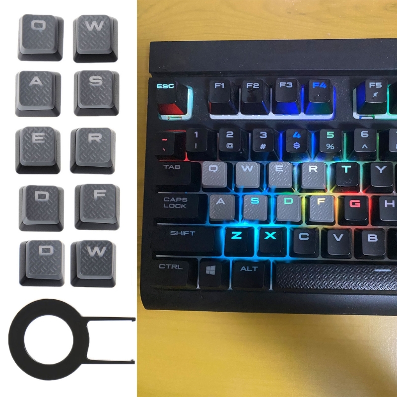 10 Keys Backlit Keycaps Non-sl - Gaming Keyboard Corsair 评论和价格