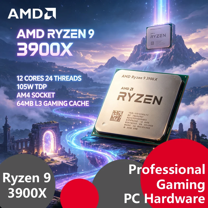 AMD Ryzen 9 3900X Tray Unlocke - Amd Cpu Ryzen 9 评论和价格