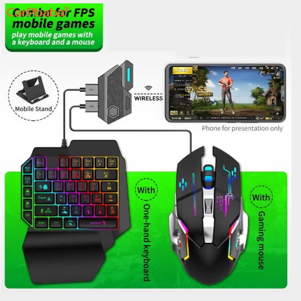 Gamepad Mobile PUBG Controller - Gaming Keyboard And Mouse Mobile 评论和价格