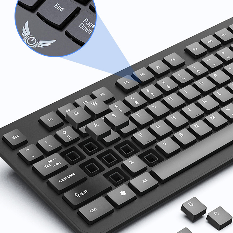2.4G Wireless Keyboard Mouse S - Gaming Keyboard Bluetooth 评论和价格