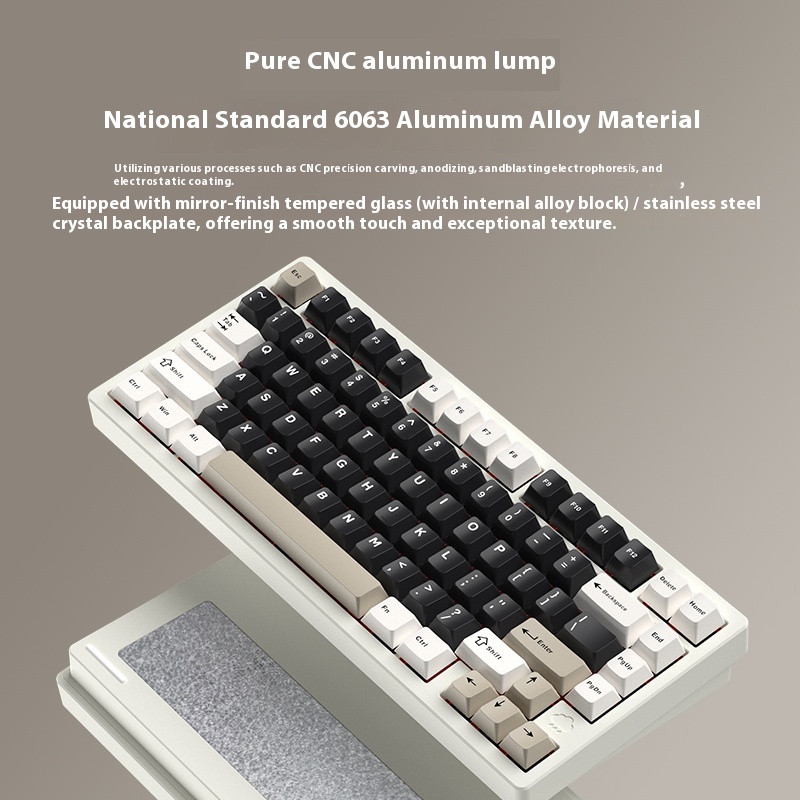 Wireless Bluetooth RAINY75 Cus - Gaming Keyboard Bluetooth 评论和价格
