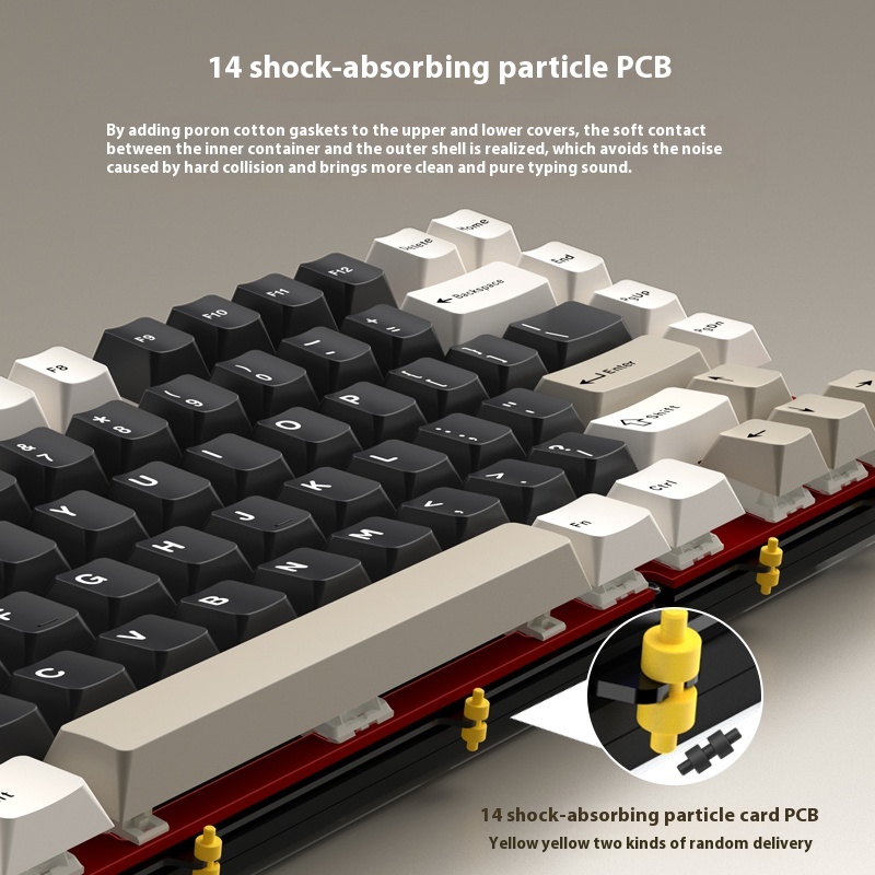 Wireless Bluetooth RAINY75 Cus - Gaming Keyboard Bluetooth 评论和价格