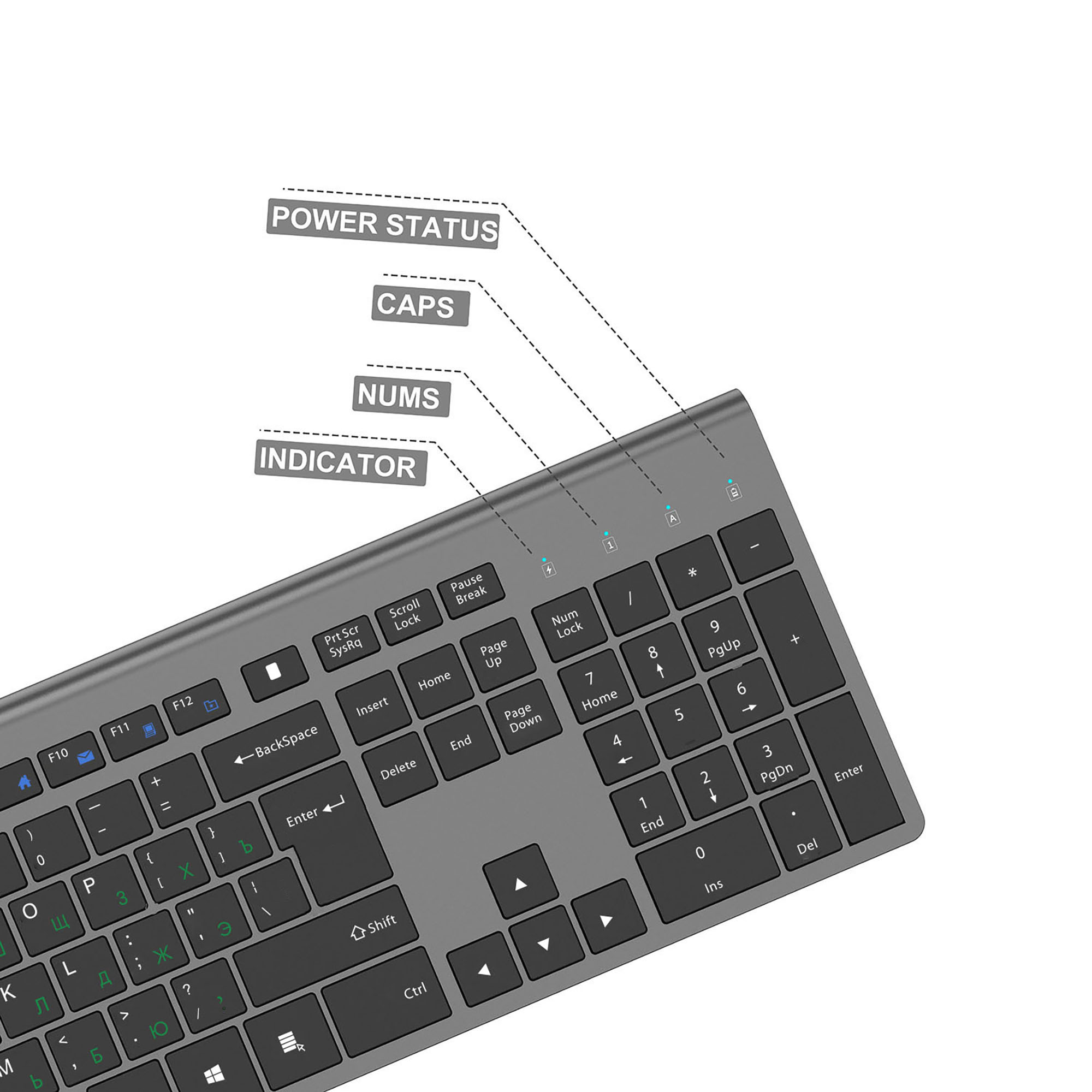 2.4G Rechargeable Wireless Key - Gaming Keyboard Mouse Wireless 评论和价格