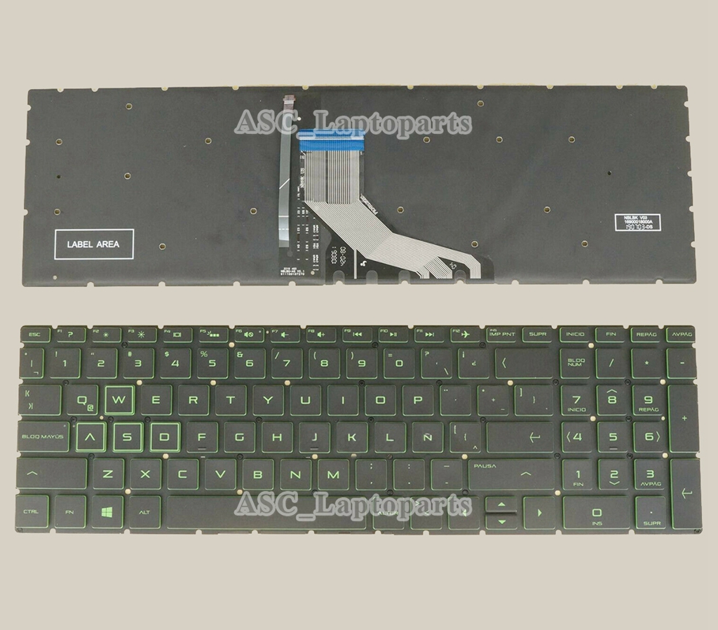 New Latin Spanish Teclado Keyb - Gaming Keyboard Hp 评论和价格