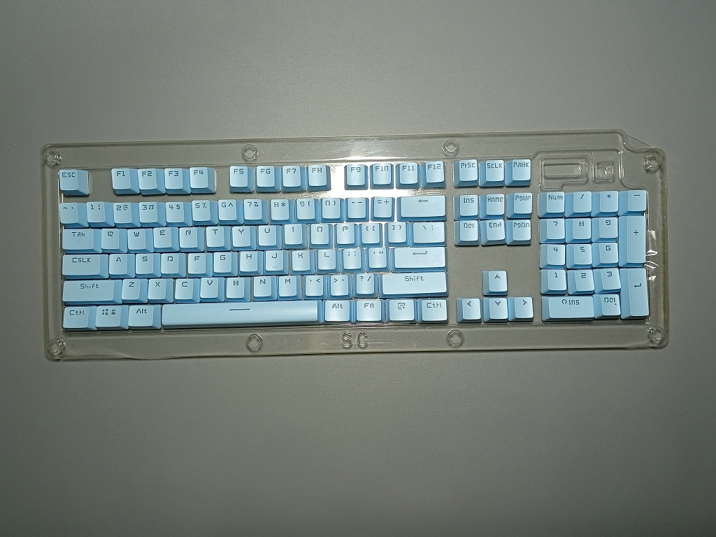 Corsair PBT Transparent Keycap - Gaming Keyboard Corsair 评论和价格