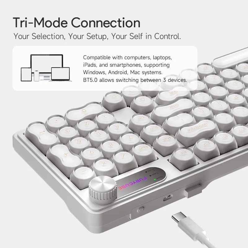FURYCUBE IP98 Wired Keyboard R - Gaming Keyboard Ip98 评论和价格