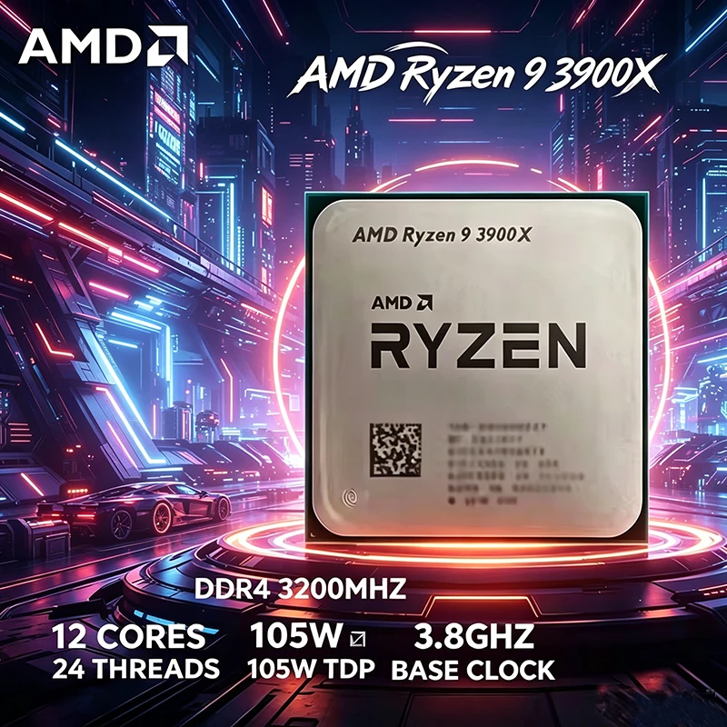 AMD Ryzen 9 R9 3900X CPU 12-Co - Amd Cpu Ryzen 9 评论和价格