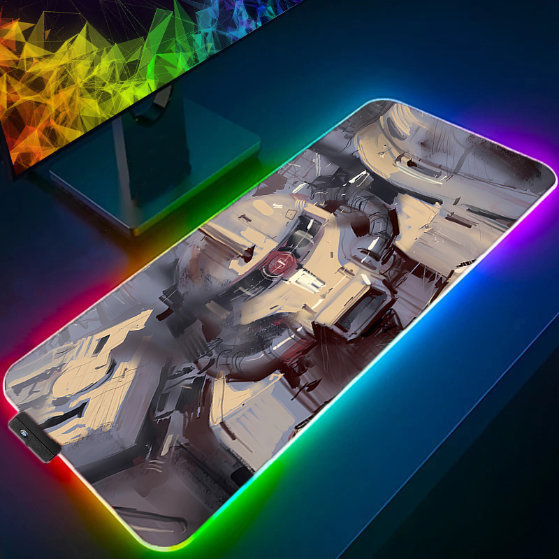 RGB Mouse Pad Gamer PC Mobile  - Gaming Keyboard And Mouse Mobile 评论和价格
