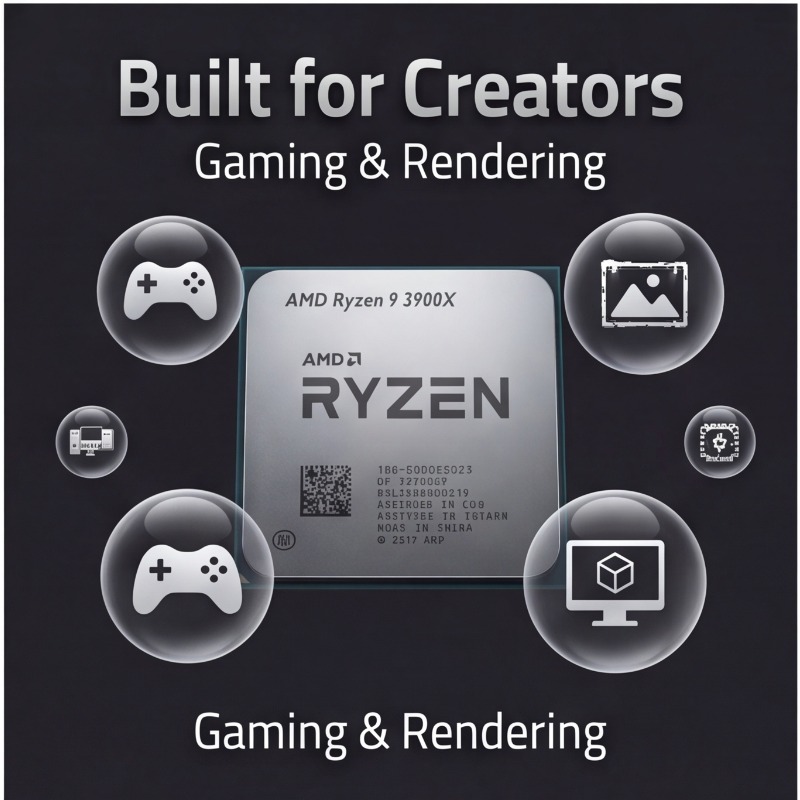 AMD Ryzen 9 3900X AM4 Upgrade  - Amd Cpu Ryzen 9 评论和价格