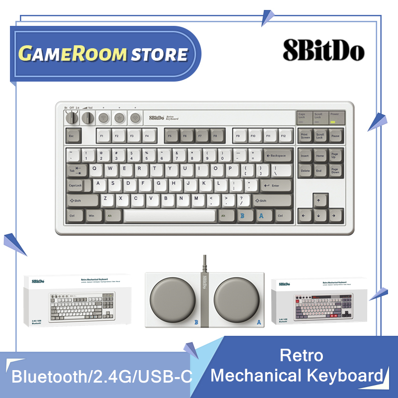 8Bitdo Retro Mechanical Keyboa - Gaming Keyboard Bluetooth 评论和价格