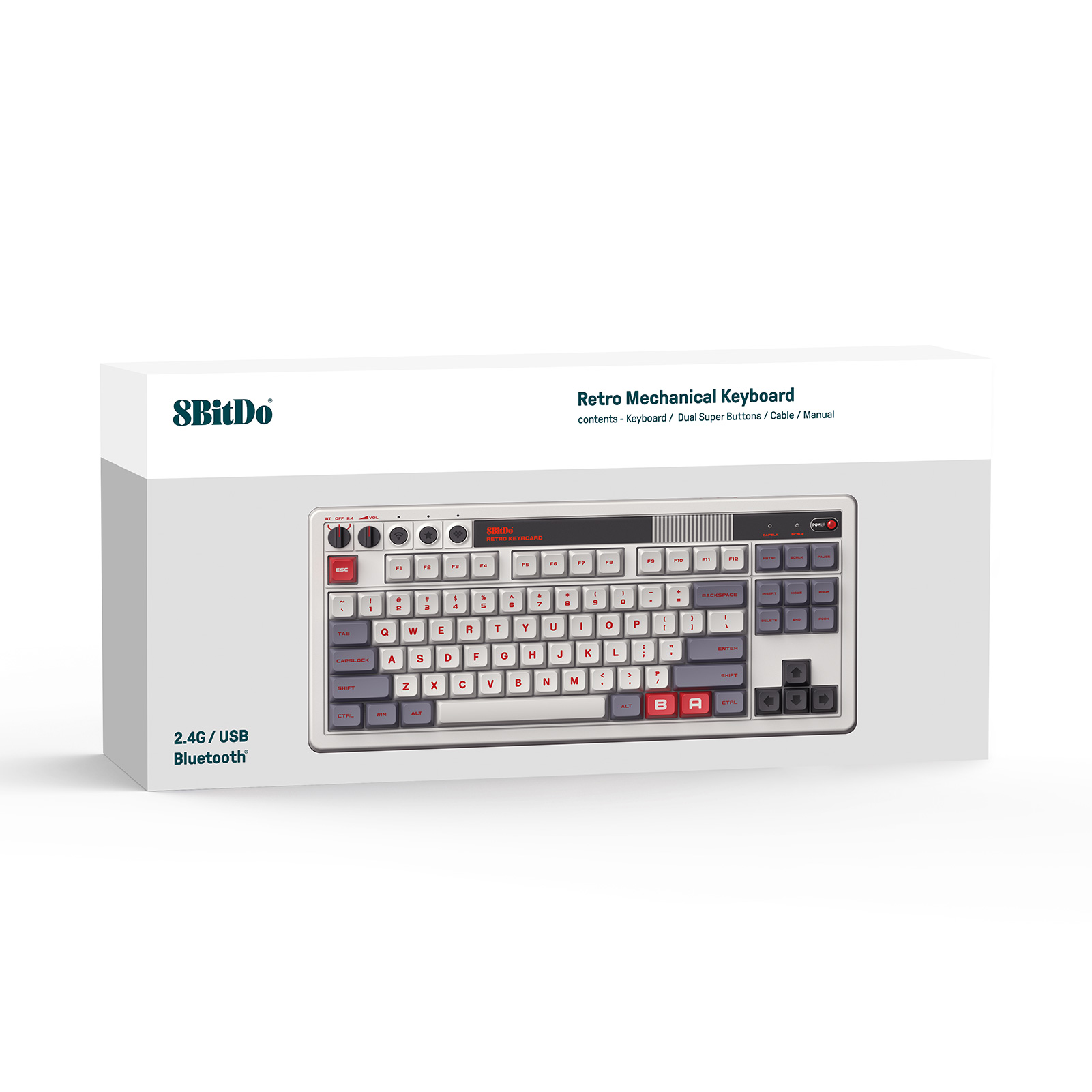 8Bitdo Retro Mechanical Keyboa - Gaming Keyboard Bluetooth 评论和价格
