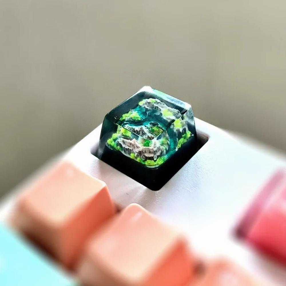 Mountain and Sea Keycaps Artis - Gaming Keyboard No Rgb 评论和价格