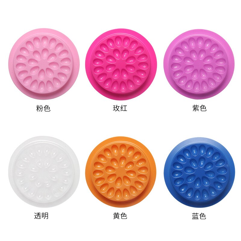 100pcs Eyelash Glue Holder Eye - Gasket Mount Kit 评论和价格