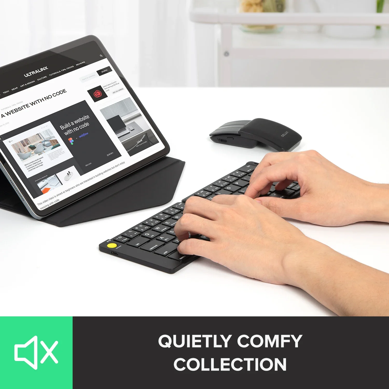 Delux Folding Keyboard Mouse S - Gaming Keyboard Mouse Wireless 评论和价格
