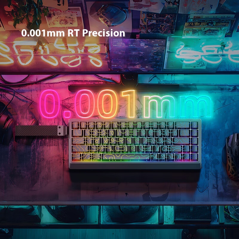 IROK ND68 Pro Gaming Mechanica - Gaming Keyboard Hall Effect Switches 评论和价格