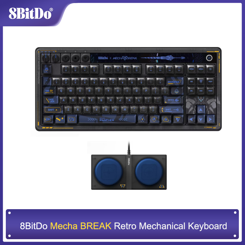 8BitDo Retro 87 Mechanical Key - Gaming Keyboard Bluetooth 评论和价格