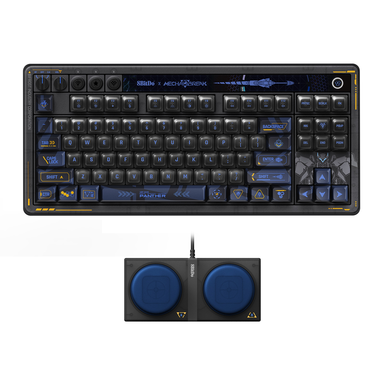8BitDo Retro 87 Mechanical Key - Gaming Keyboard Bluetooth 评论和价格