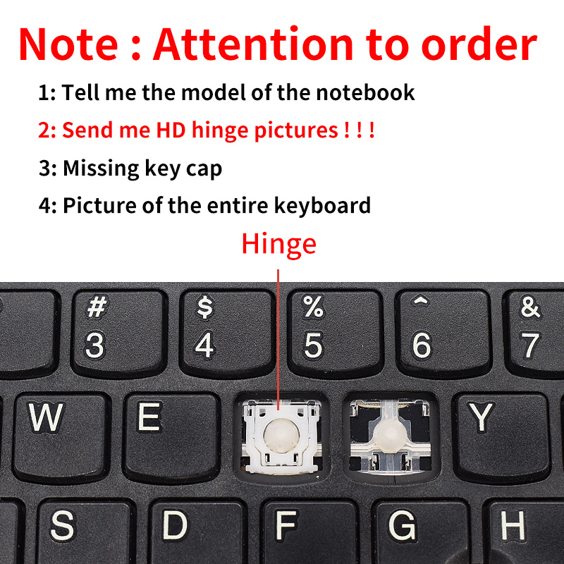 Replacement Key Cap&Hinge For  - Gaming Keyboard E Yooso 评论和价格