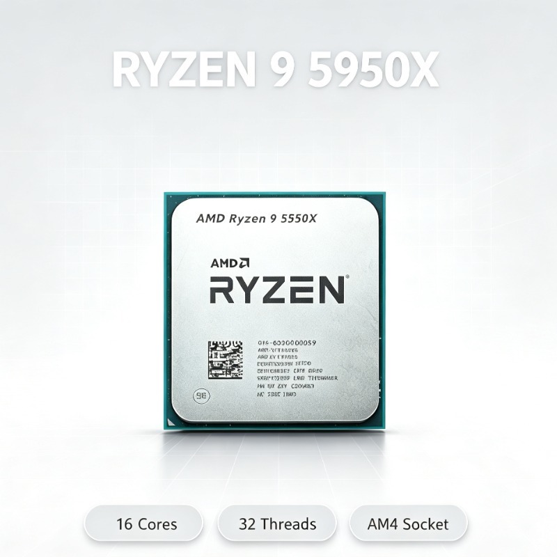 AM4 Processor AMD Ryzen 9 5950 - Amd Cpu Ryzen 9 评论和价格